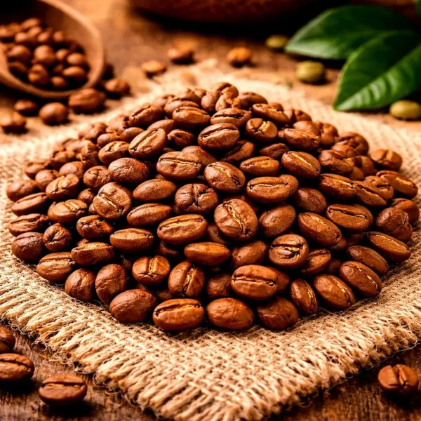 قهوه روبوستا پرکافئین با طعم قوی و کرمای غلیظ برای اسپرسو