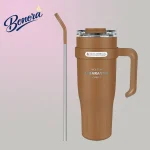 تراول ماگ ۱۲۰۰ میلی‌لیتری سیتارایوری؛ دسته‌دار و نی‌دار با درب دو حالته - تصویر 5