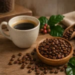 قهوه ترکیبی ۸۰٪ عربیکا ۲۰٪ روبوستا