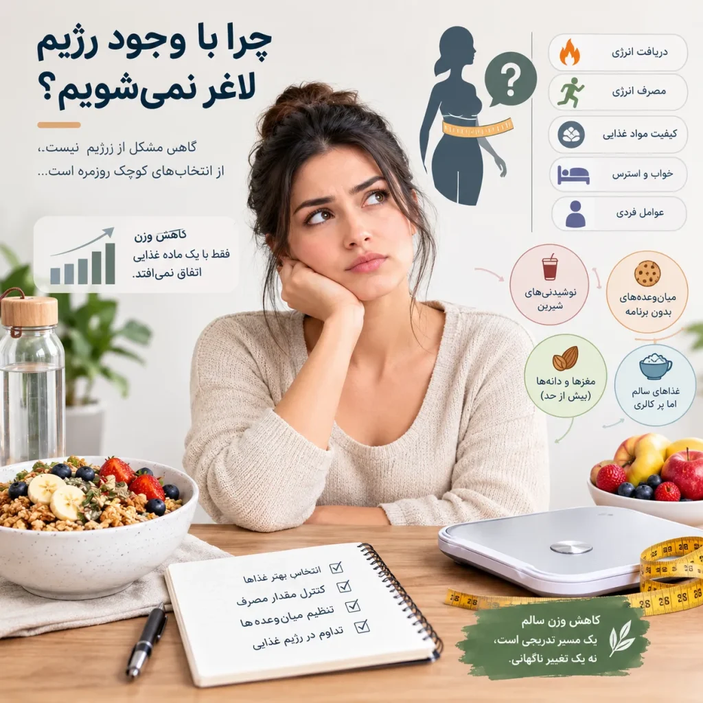 گرانولا در رژیم لاغری و نقش آن در کاهش وزن سالم