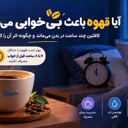 رابطه قهوه و بی‌خوابی، قهوه باعث بی‌خوابی می‌شود ؟